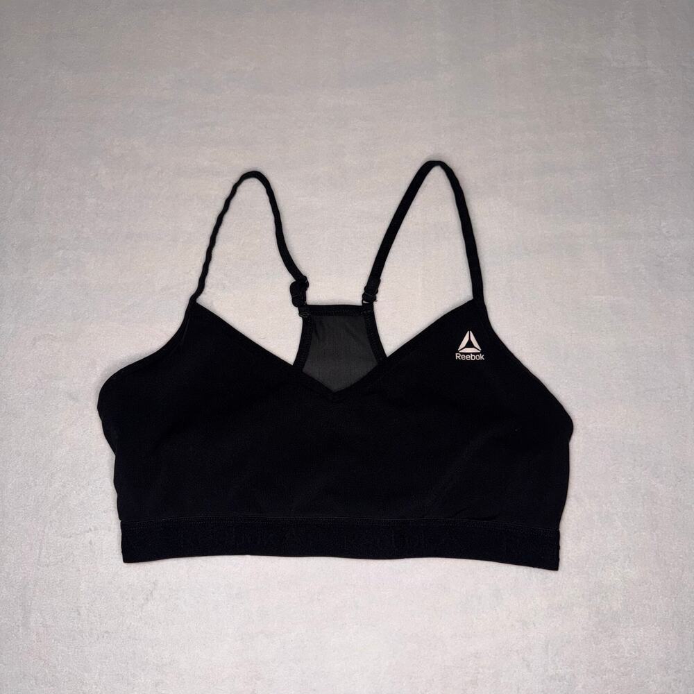 Racerback Black Reebok L Active Bra
